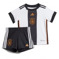 Tyskland Replika babykläder Hemmaställ Barn VM 2022 Kortärmad (+ korta byxor)